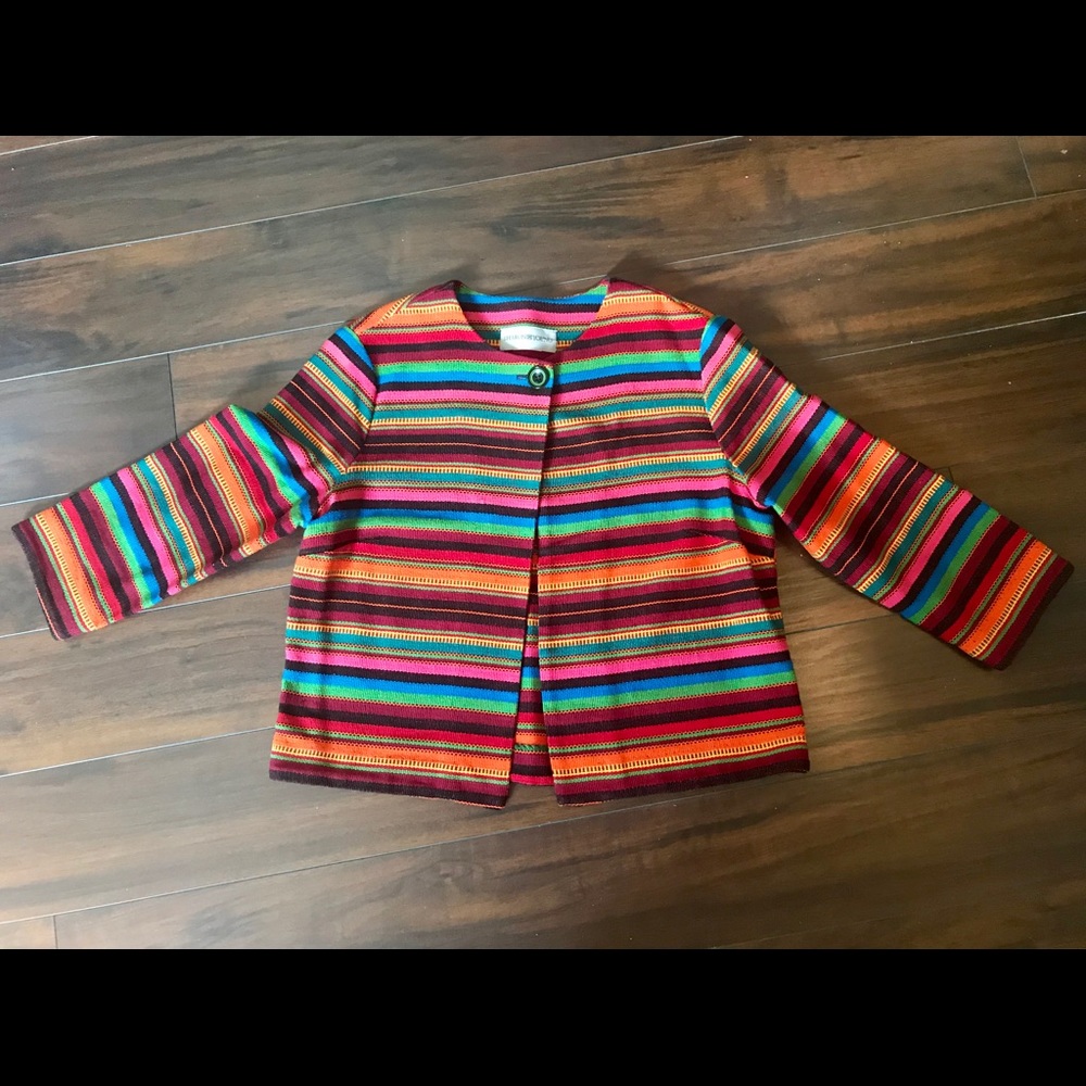 SHARON YOUNG Jacket Andean,Inca,Peruvian textile S